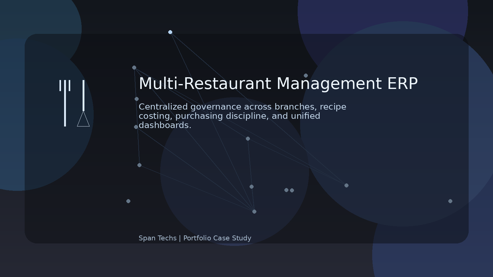 Multi-Restaurant Management ERP hero image placeholder